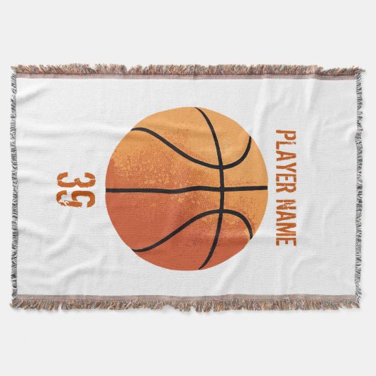 Basketball () deken (Voorkant)