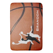 Basketball Design Bath Mat (Voorkant Verticaal)