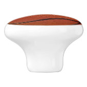 Basketball Design Ceramic Pull of Knop (Zijkant)