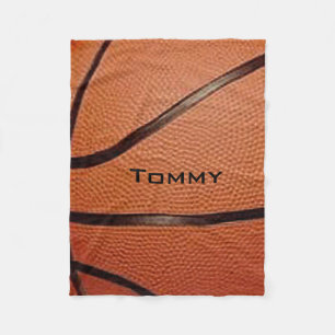 Basketball Design Fleece Blanket Deken