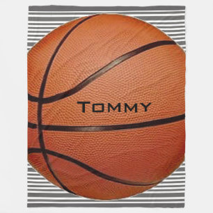 Basketball Design Fleece Blanket Deken