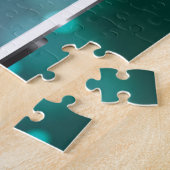 Basketball Design Jigzaag Puzzle Legpuzzel (Zijkant)