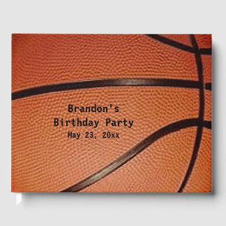 Basketball Design Livre d'or