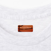 Basketball Design Name Labels (Aangebracht)