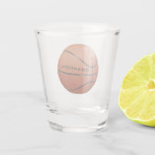 Basketball Design Shot Glass Shot Glas (Achterkant)
