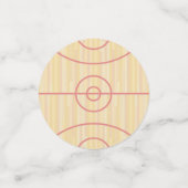 Basketball Design Table Confetti (Kleine voorkant)