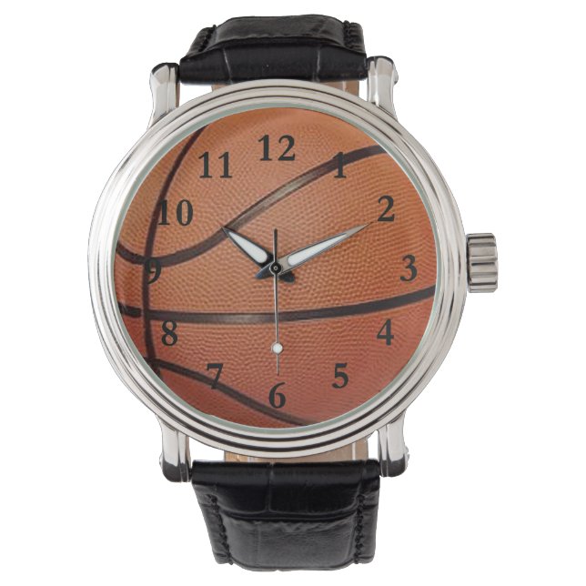 Basketball Design Watch Horloge (Voorkant)