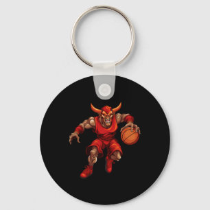 Basketball Devil Sleutelhanger