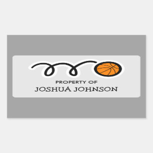 Basketball dit boek behoort tot de stickers