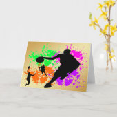 Basketball Dreams Kaart (Gele Bloem)