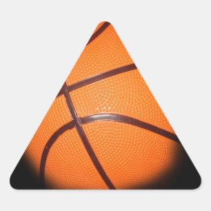 Basketball Driehoek Sticker