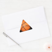 Basketball Driehoek Sticker (Envelop)