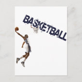 Basketball Dunk Briefkaart (Voorkant)