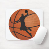 Basketball-dunk Muismat (Met muis)