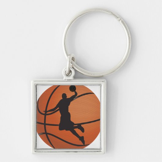 Basketball-dunk Sleutelhanger (Voorkant)