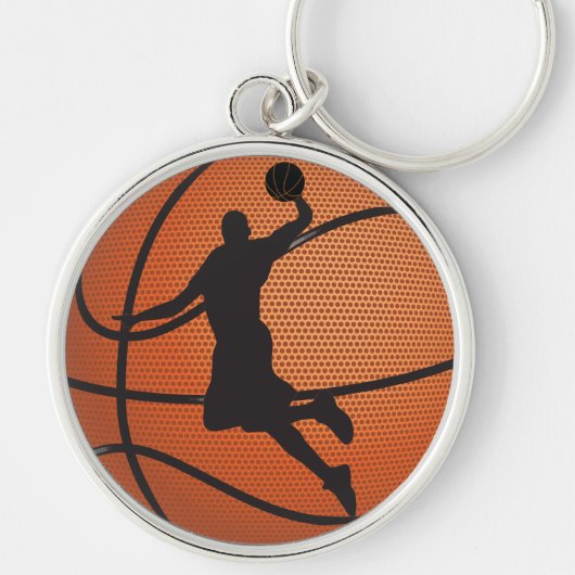 Basketball-dunk Sleutelhanger (Voorkant)