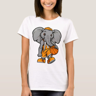 Basketball Elephant T-shirt