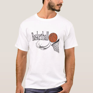 Basketball en Hoop T-shirt