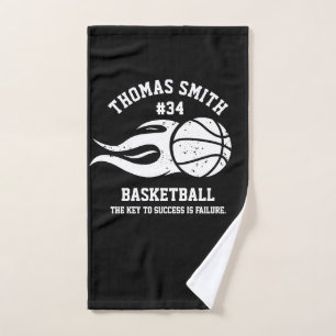 basketball entraîneur équipe serviette à main