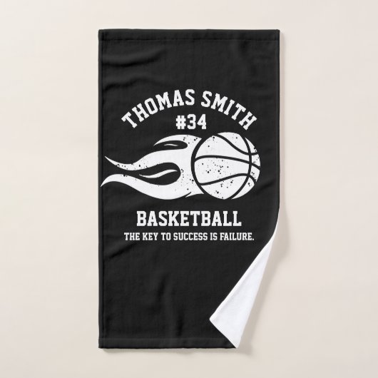 basketball entraîneur équipe serviette à main (Serviette à main)