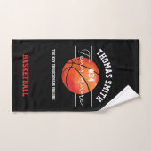 basketball entraîneur équipe serviette à main (Serviette à main)
