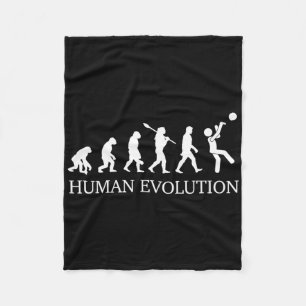 Basketball Evolution Fleece Deken