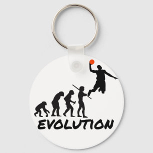 Basketball Evolution Sleutelhanger