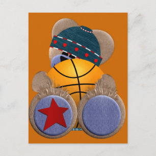 Basketball Fan Beer Briefkaart