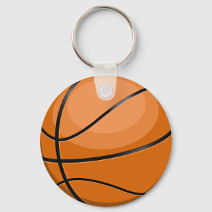 Basketball Fan Sleutelhanger
