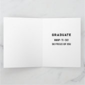 Basketball Fêtes Bonne chance Carte de diplôme (Intérieur)