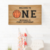 Basketball First Birthday Spandoek (Insitu)