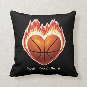 Basketball Flame Sierkussen