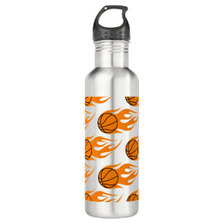 Basketball flamme Acier inoxydable bouteille d'eau