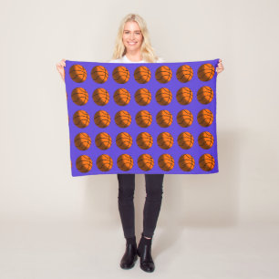 Basketball Fleece Blanket Deken