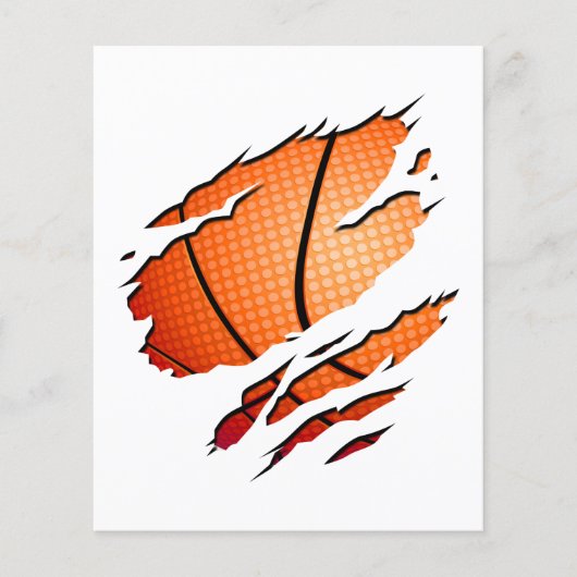 Basketball Flyer (Voorkant)