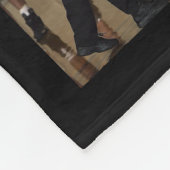 Basketball-fotocollage fleece deken (Hoek)