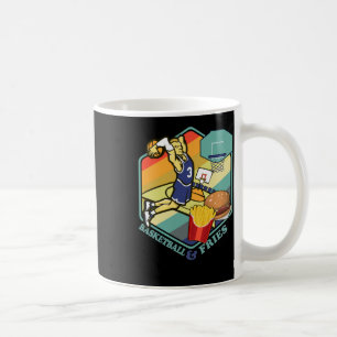 Basketball Fries Fastfood Burger Basketballer Koffiemok