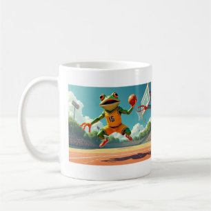 Basketball Frog mok tweezijdig