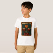 Basketball fun shirt 6-7 (Voorkant volledig)