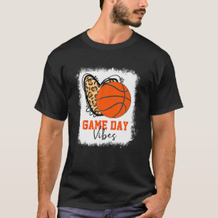 Basketball Game Day Vibes Basketball Ma Moeders D T-shirt