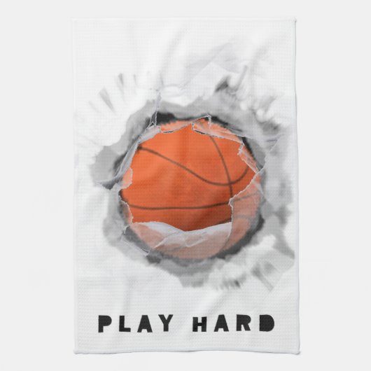 Basketball Gear Theedoek (Verticaal)