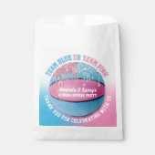 Basketball Gender onthulling Bedankzakje (Voorkant)