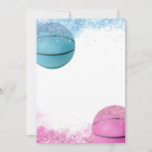 Basketball Genre Reveillez Invitation (Dos)