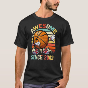 Basketball Geweldige sinds 2002 Mannen op zondag T-shirt