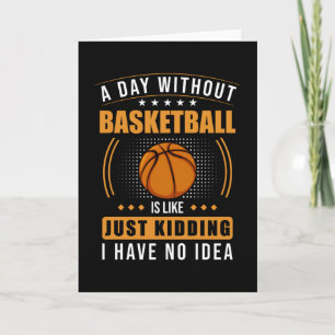 Basketball Gezegde Funny Kaart