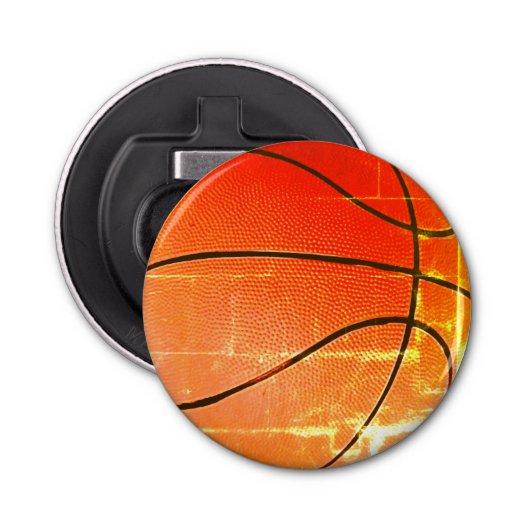  Basketball Gift Button Flesopener (Voorkant)