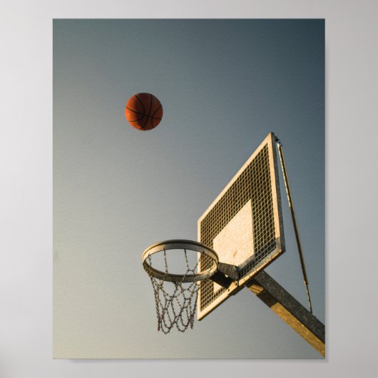 Basketball Gift Poster (Voorkant)