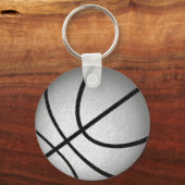 Basketball Gifts for Girls Team PERSONALIZED Sleutelhanger (Achterkant)