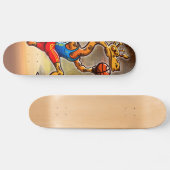 Basketball Giraffe Skateboard (Horizontaal)