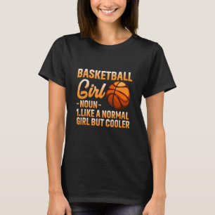Basketball Girl Definition Basket Ball Sport T-shirt